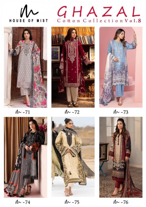 Ghazal Karachi Vol-8 – Karachi dress Material